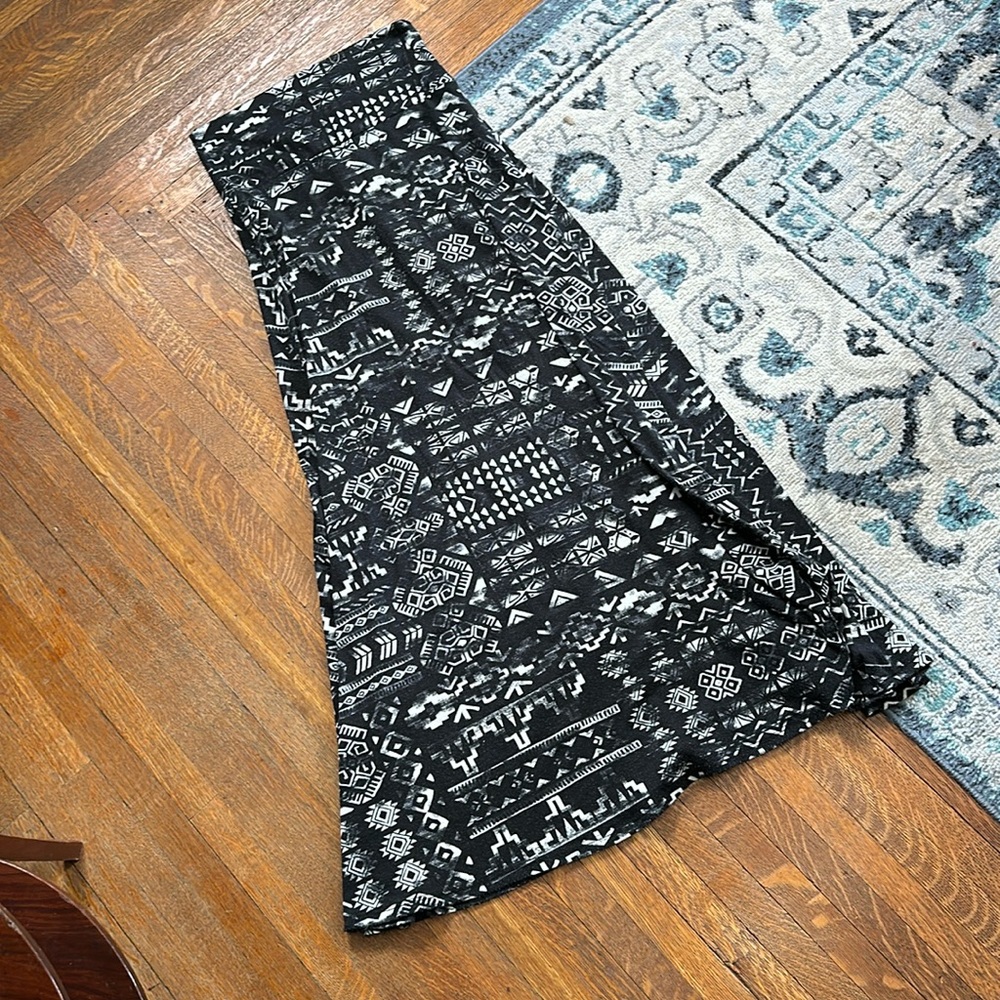 Tribal pattern knit skirt from Target